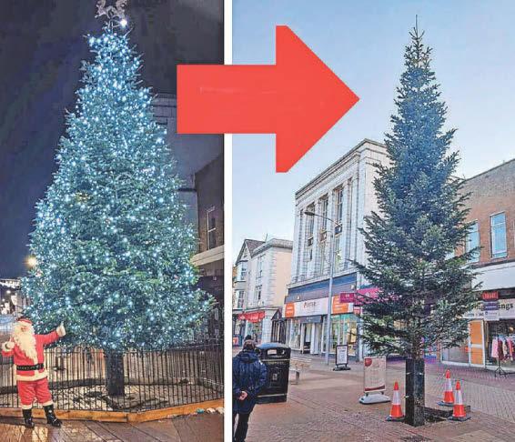 'Even Christmas tree has been on fat jabs'