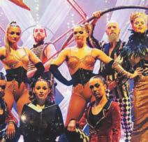 Be swept away by a dazzling display