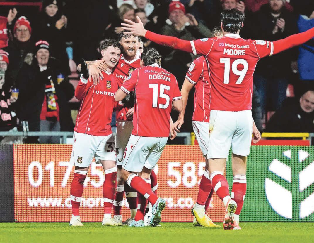 Red Dragons in top 10 after downing Robins