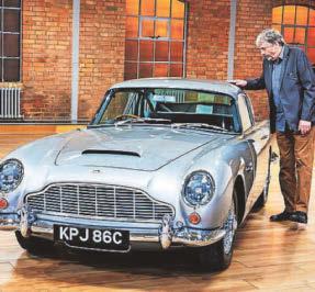 Diamonds are forever! Bond car worth £1m after major restoration