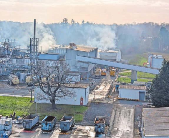 Chocolate factory staff hurt in roaster fire