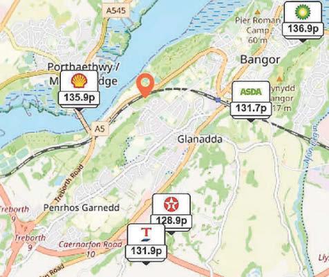 Stores under fire for 'ridiculous' variation in petrol prices along A55