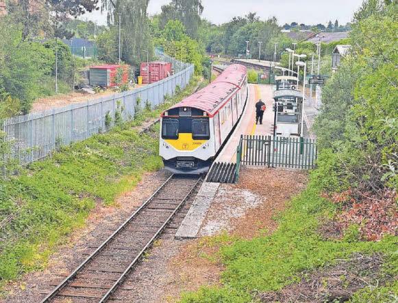 Timetable changes in effect with doubling of N.Wales line service