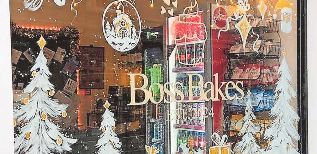 Bakery where customers queue down the street