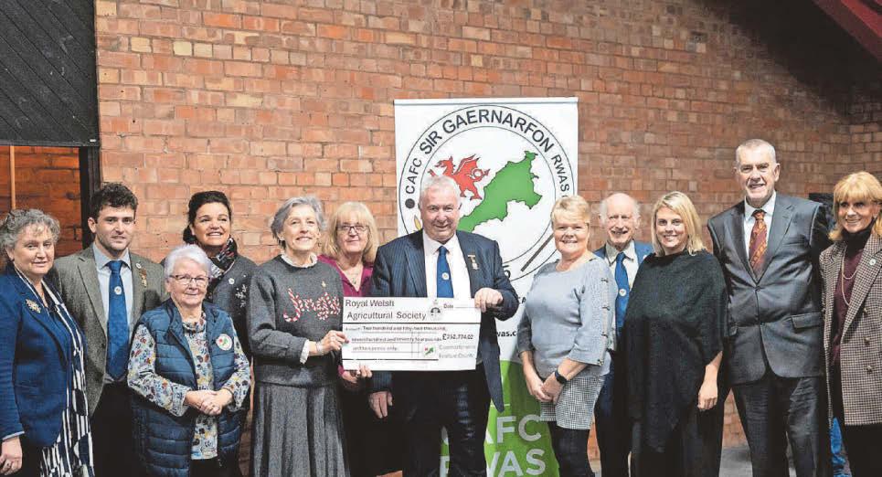Caernarfon ends role as RWAS feature county