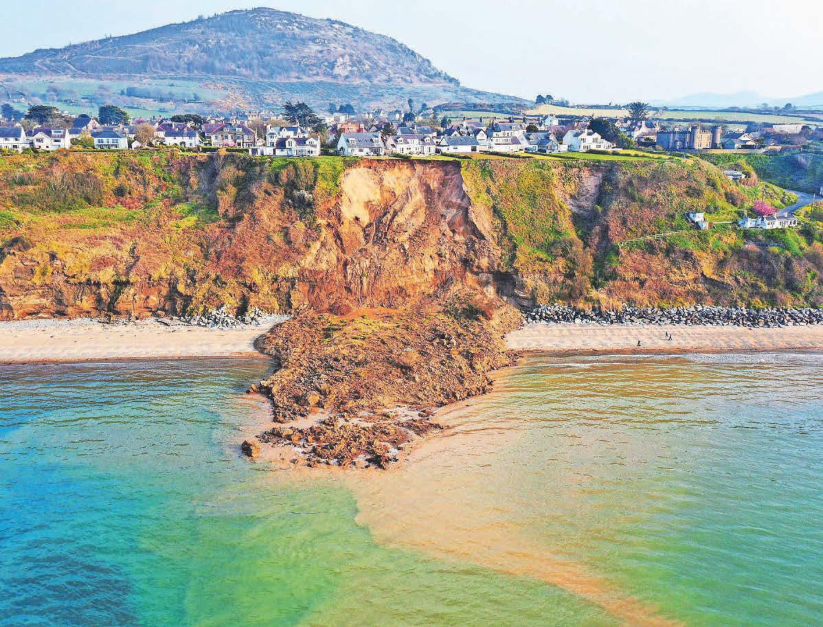 'Significant' landslide risk at pretty bay as climate warms