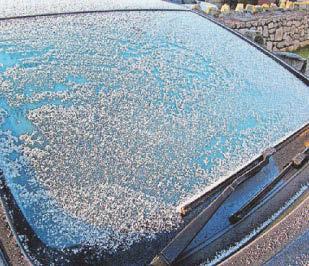 Widespread frosts as parts of Wales face a cold start to New Year