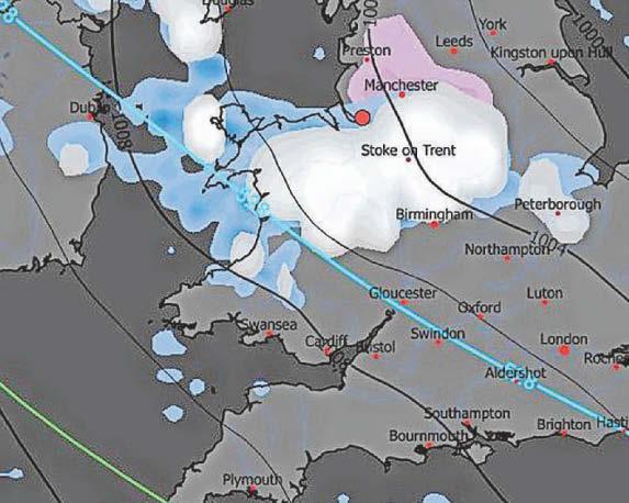 Arctic air raise risk of snow for N.Wales