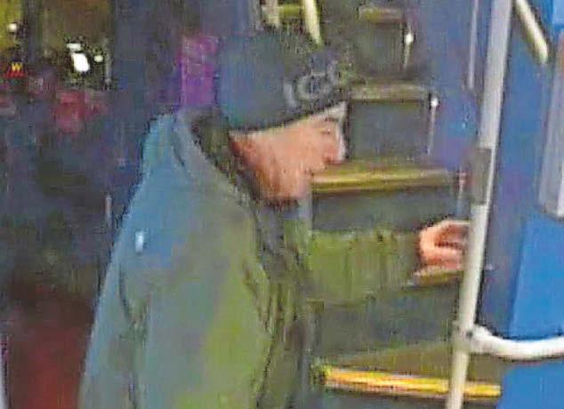 POLICE SEEK 'SUSPECT' AND MAN SEEN WITH HIM OVER INCIDENT ON BUS