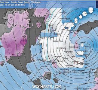 Possible named storm on way with large amounts of snow