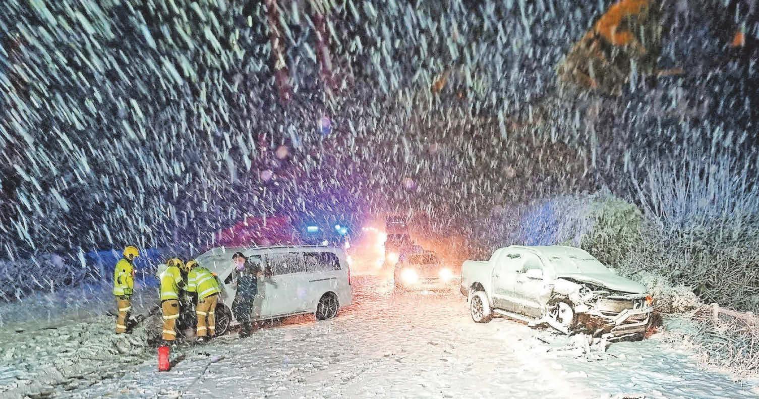 Big freeze to thaw as rain sweeps in