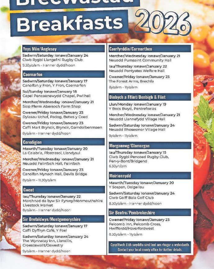 Farmhouse Breakfast Week is back... with Senedd and SFS sides
