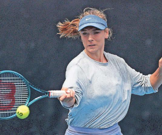 Katie thinks positive as she opens up year