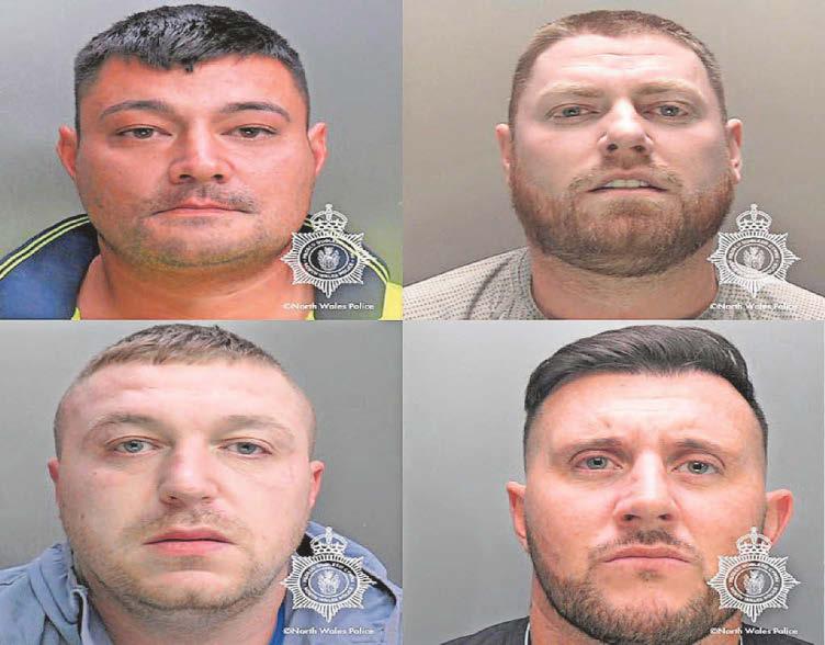 Cocaine plotters jailed for total of almost 50 years as judge blasts 'mean, cruel' ringleader