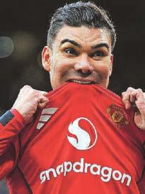 Casemiro will leave United in summer