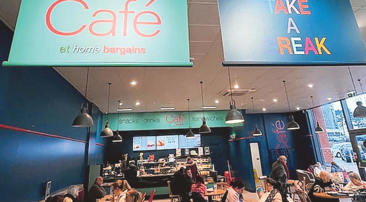 Home Bargains cafe