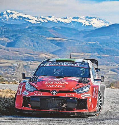 Elfyn begins his title push with second place finish in Monte Carlo