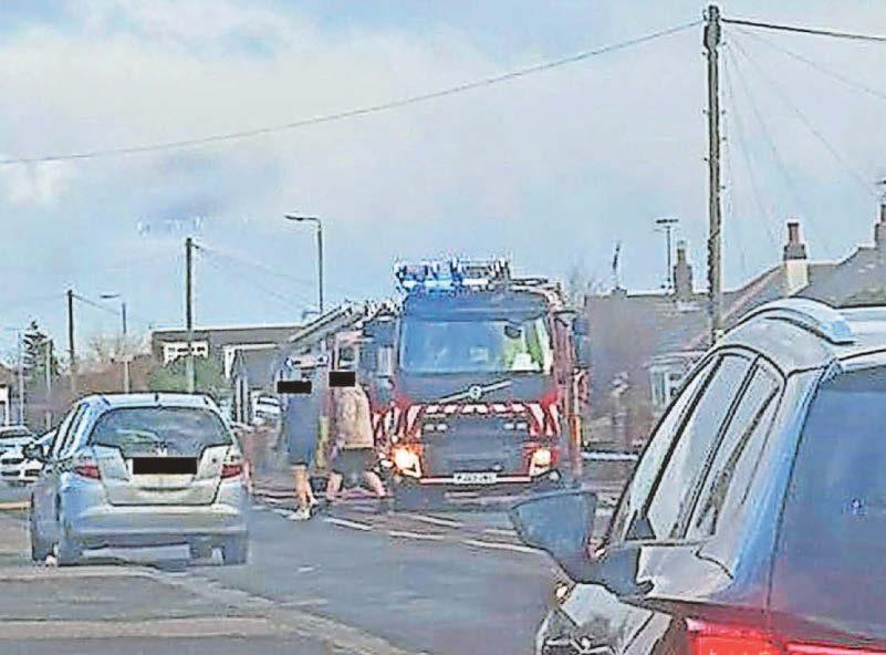 Man’s body found in burning house