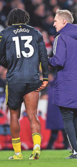 Reds dealt blow as Dorgu 'out for weeks'
