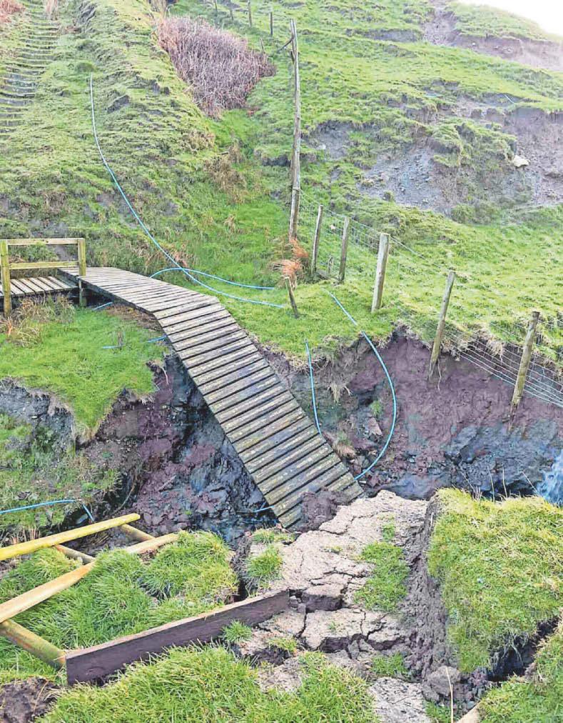 Huge sinkhole shuts off part of Coast Path