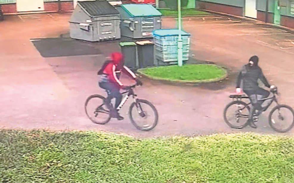 APPEAL TO TRACE MEN IN CONNECTION WITH VEHICLE THEFT PROBE