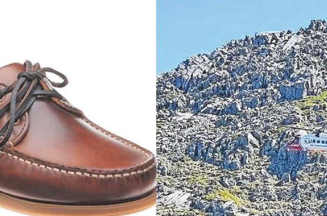 Walker in deck shoes saved from dangerous Eryri ridge