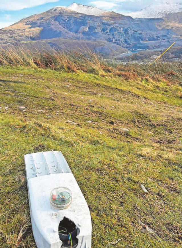 Mountainside light gets fantastic explanations