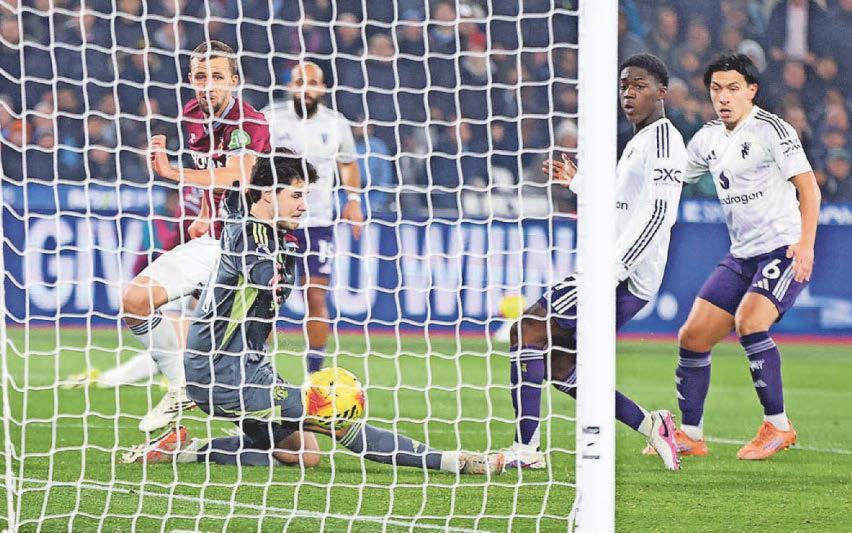 Sesko rescues a point but Carrick's run comes to end