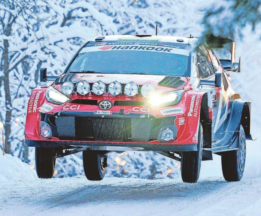 Rally Sweden proves snow bother for victorious Evans