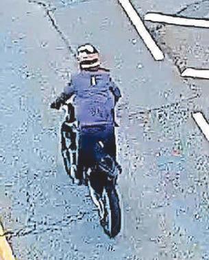 Off-road biker sought after 'hit and run' crash