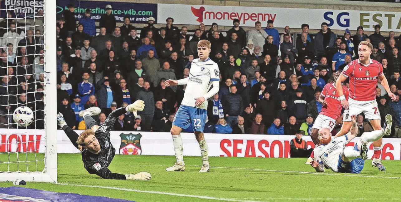 Dragons stay on course with win over Pompey