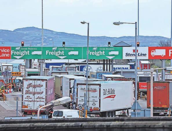 Port's lorry parking 'a danger to public'