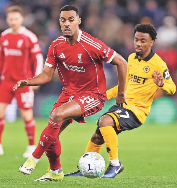 Gravenberch targeted by rivals to stop Reds' intent, insists Slot