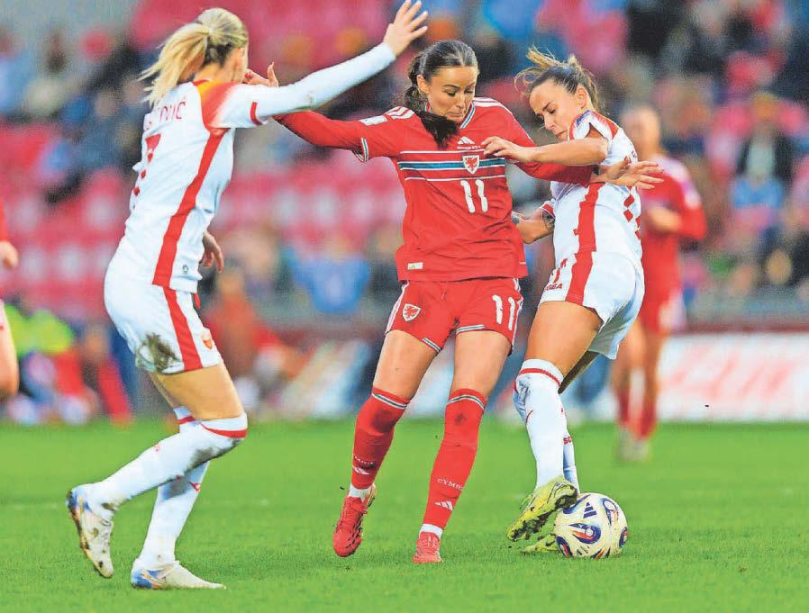 WALES HIT SIX AS WILKINSON REVEALS JOY