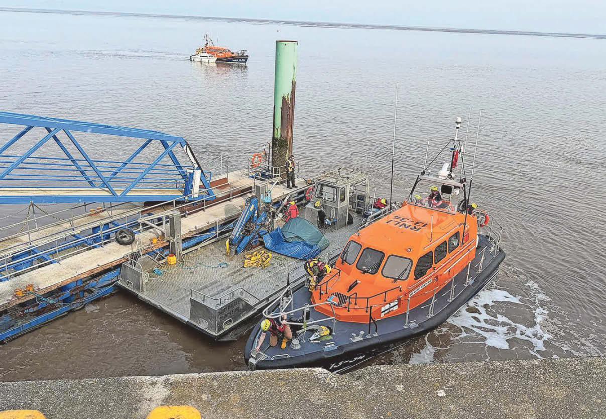 RNLI rescue drifting vessels 'at huge risk' in fog out to sea