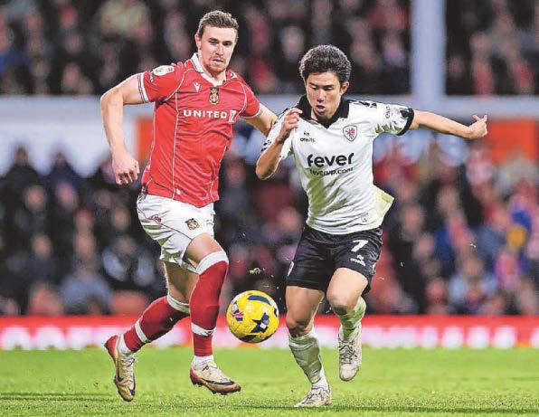 Wrexham sweat on the fitness of Sheaf