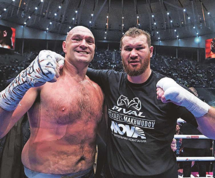 Fury says the time is right for Joshua fight