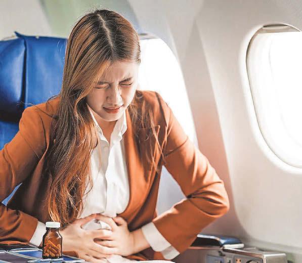 Suffering plane pain? How to beat the mile-high bloat