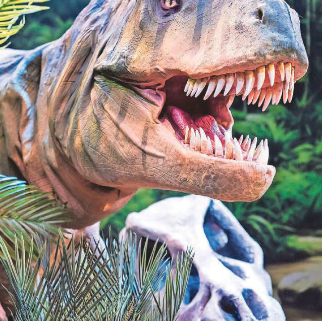 Roar-some dinos on tour