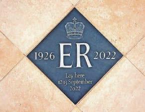 Royal couple moved by memorial stone