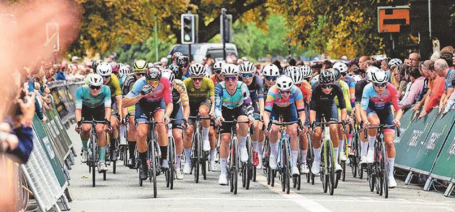 Road closures in place this weekend for cycling event