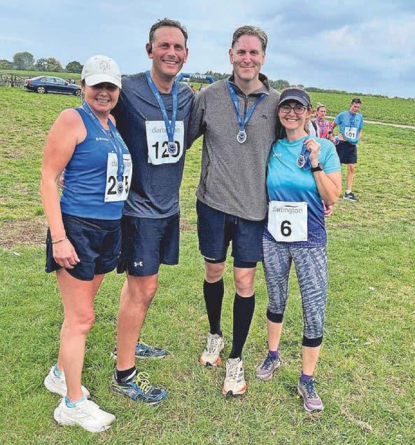 Drury leads the Joggers at the Loch Ness Marathon race