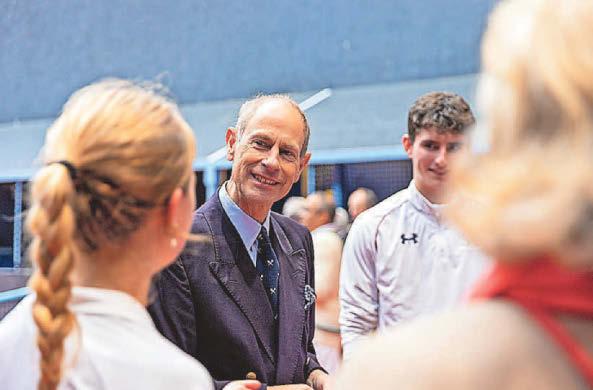 Arts and sport in the spotlight on a royal day of celebration