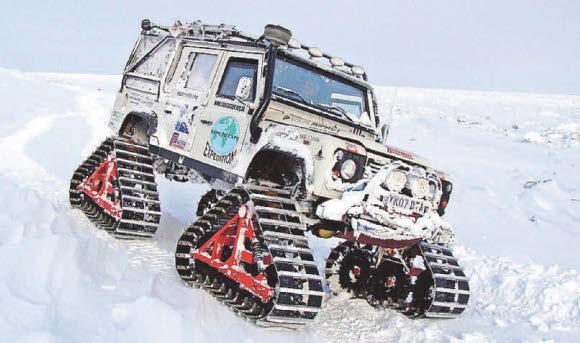 Floating Land Rover used to cross Bering Strait is to be sold at ...