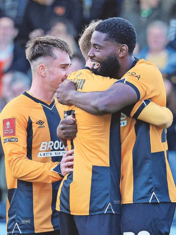 Kouassi brace seals comfortable FA Cup progress