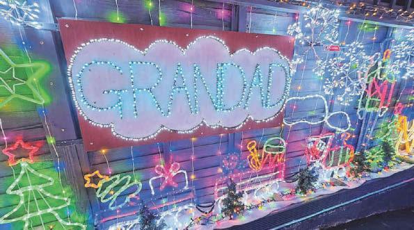 How Jordan's display of Christmas lights 'kind of snowballed'