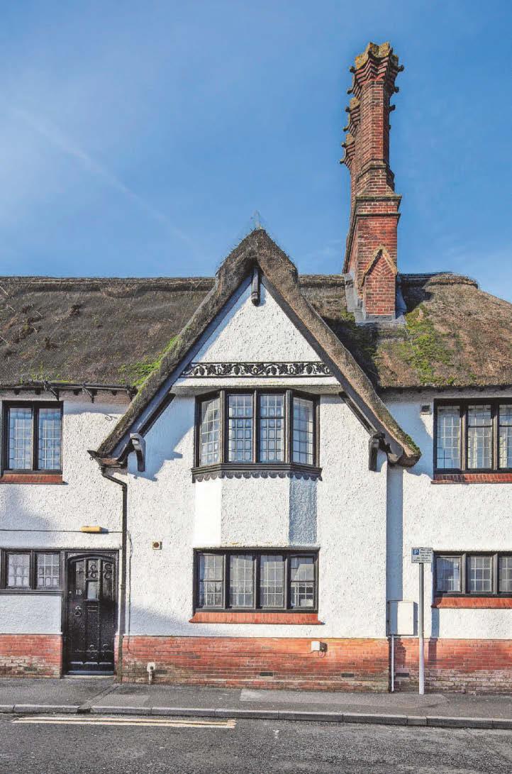 Grade II Listed status for town's historic thatched former bank