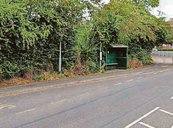 Councillor's concern if bus stop and layby relocated for homes