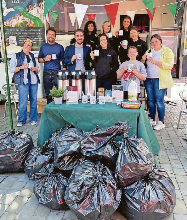 High Street given clean-up as part of firm's Communi-tea campaign
