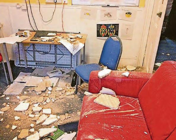 Worker injured in ceiling collapse given £250k after eight-year battle